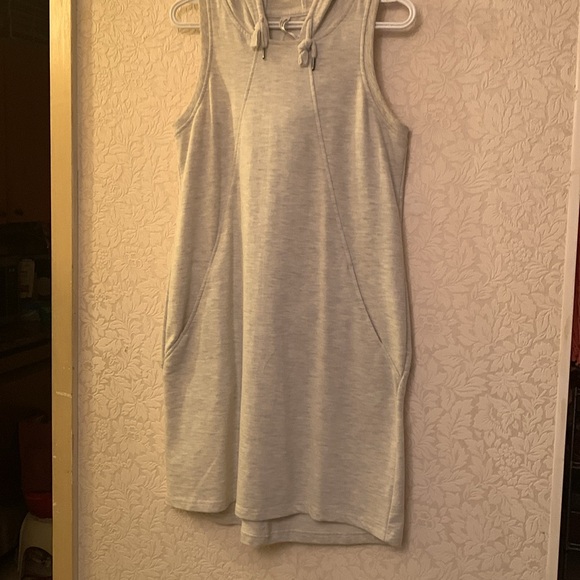 Sport summer dress, Gray colour front pockets - Picture 5 of 6
